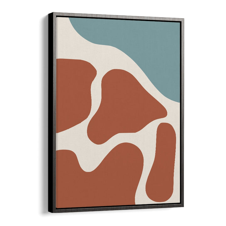 Abstract Steak By Little Dean Abstract Art Abstract Paintings in Black Floater Frame