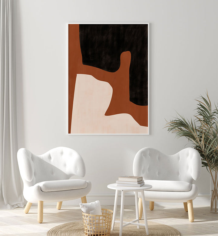 ABSTRACT POLY SHAPES III , ABSTRACT PAINTINGS