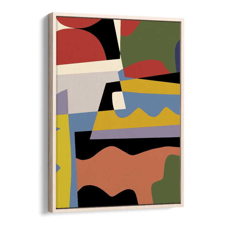 ABSTRACT COLOR BLOCK COLLAGE