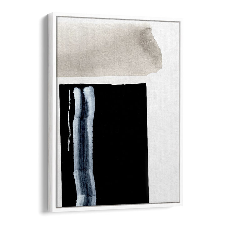 Adjacent II By Dan Hobday Abstract Art Abstract Paintings in White Floater Frame