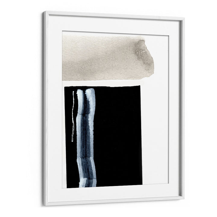 Adjacent II By Dan Hobday Abstract Art Abstract Paintings in White Frame With Mount