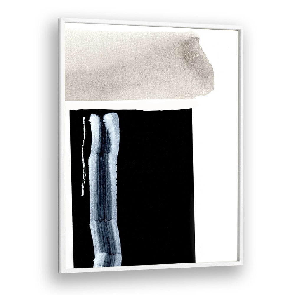 Adjacent II By Dan Hobday Abstract Art Abstract Paintings in White Plain Frame