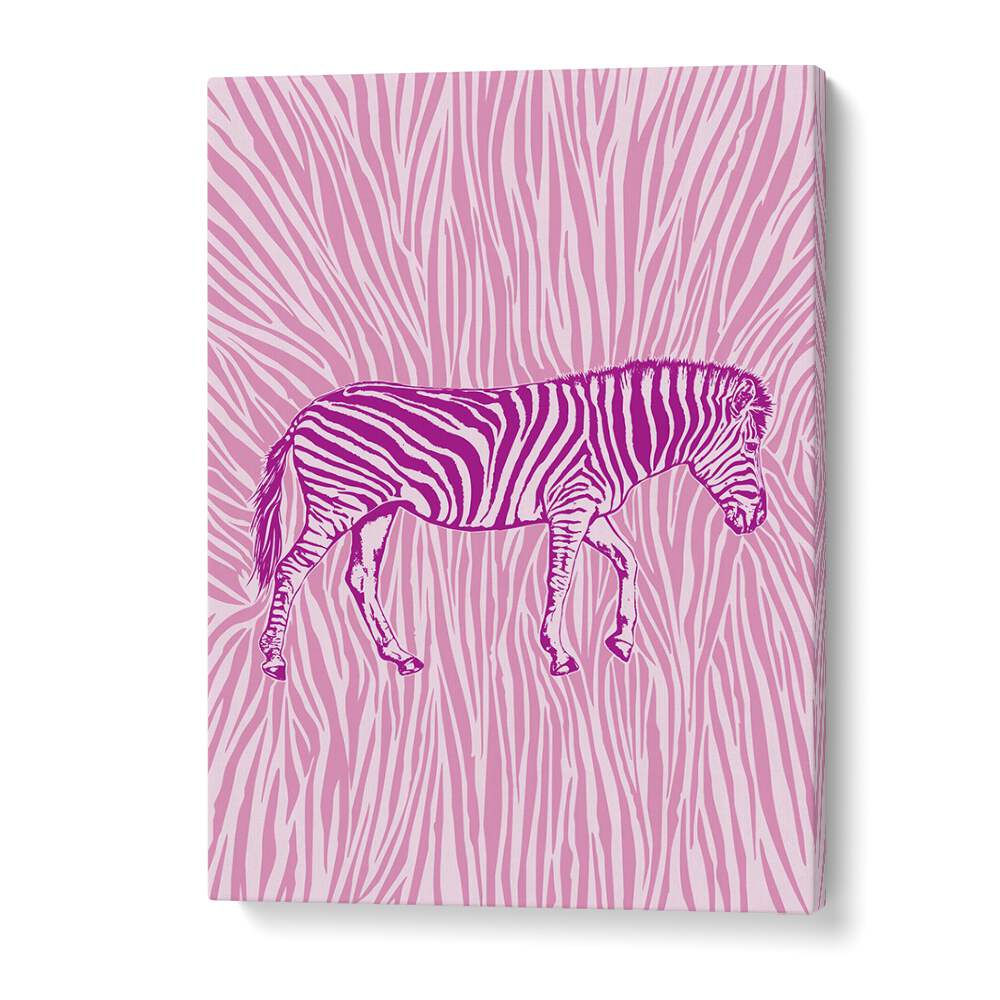 African Zebra  Kids Paintings in Gallery Wrap