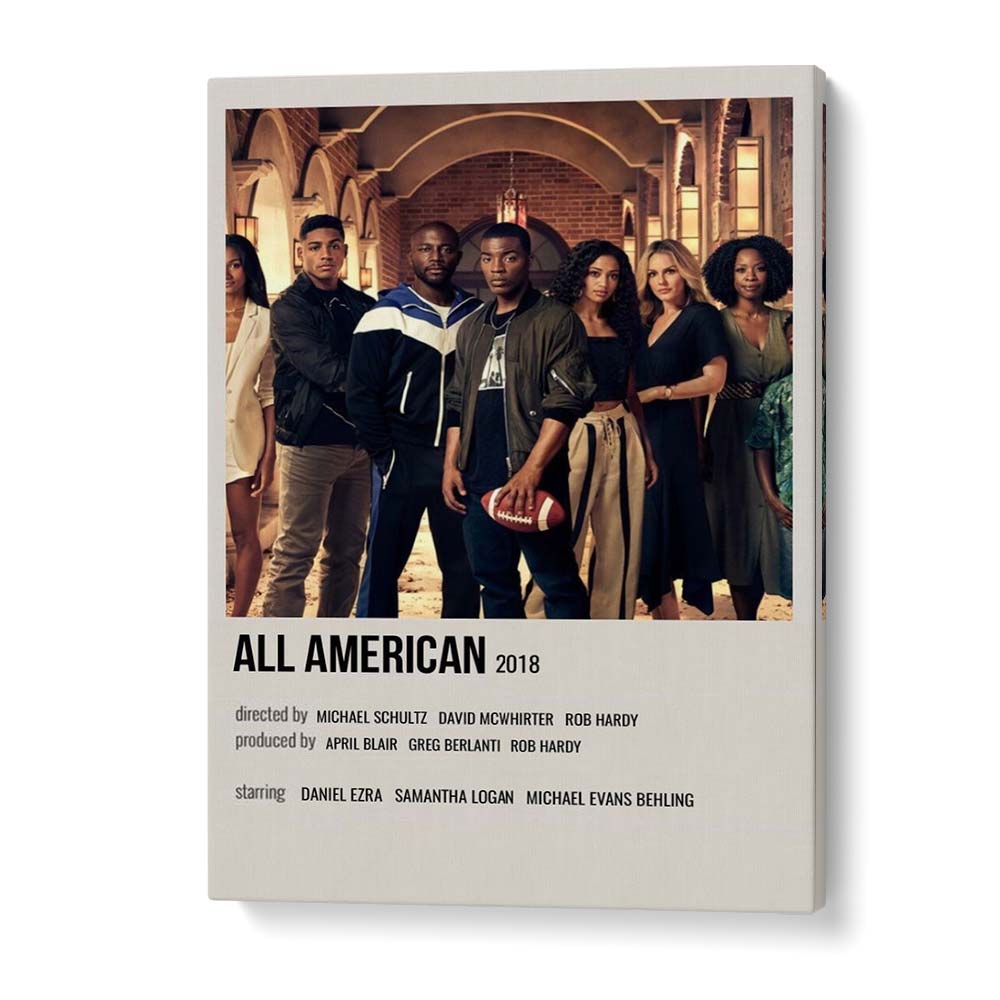 All American 2018 Movie Posters in Gallery Wrap