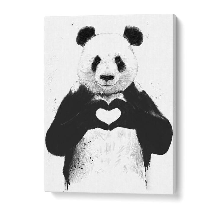 All You Need Is Love By Balazs Solti Wildlife Art Prints in Gallery Wrap