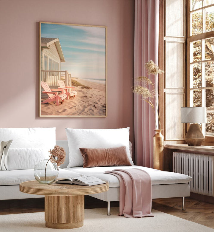 Serene ALONG THE BEACH, BEACH PAINTINGS by Philippe Hugonnard enhance your home's coastal charm and tranquility.