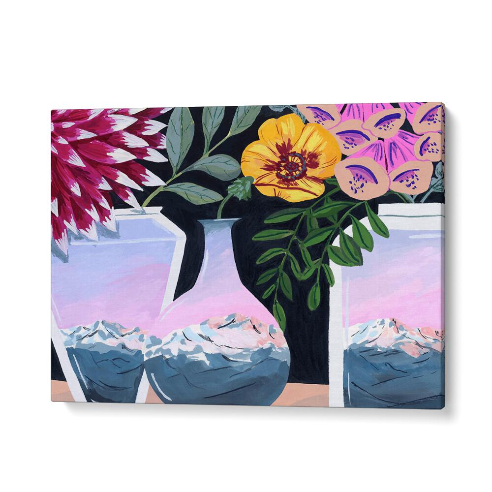 Alpenglow By Sarah Gesek Kitchen Art Prints in Gallery Wrap