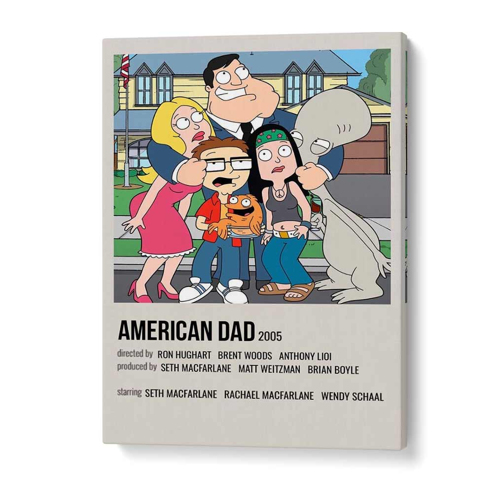 American Dad 2005 Movie Posters in Gallery Wrap