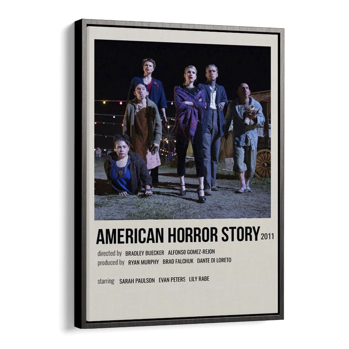 American Horror Story Movie Posters in Black Floater Frame