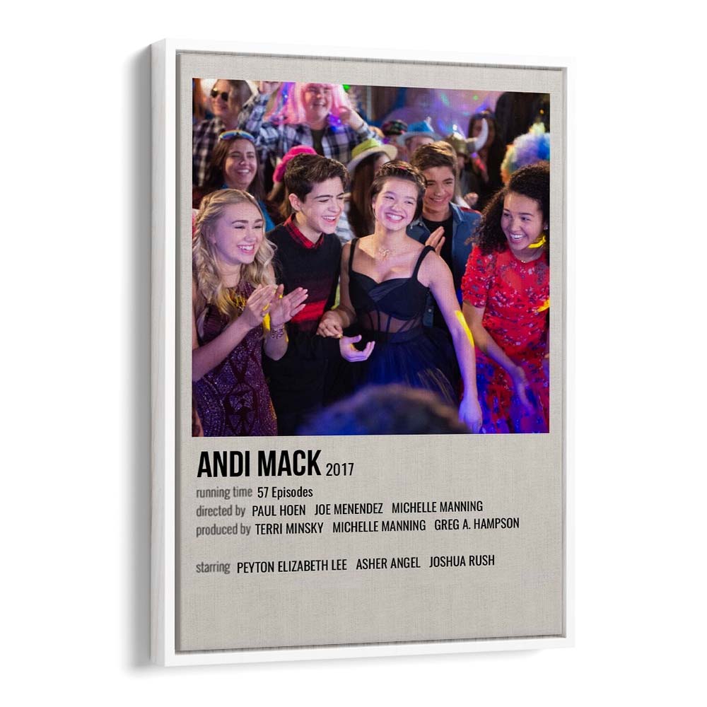 Andi Mack 2017 Movie Posters in White Floater Frame