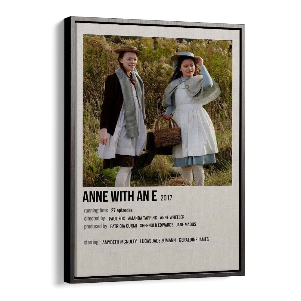 Anne With An E 2017 Movie Posters in Black Floater Frame