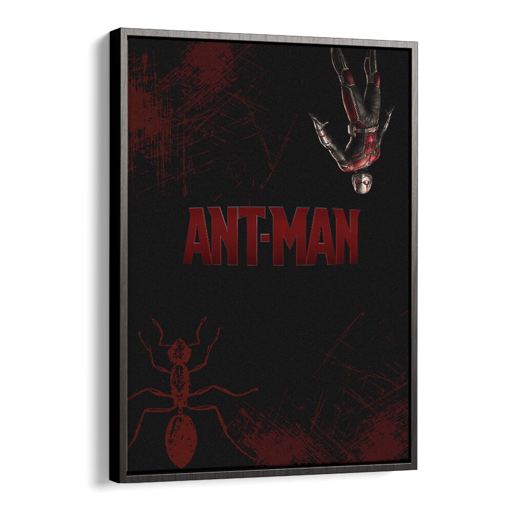 Ant-man by Grishma Korjani Movie Posters in Black Floater Frame