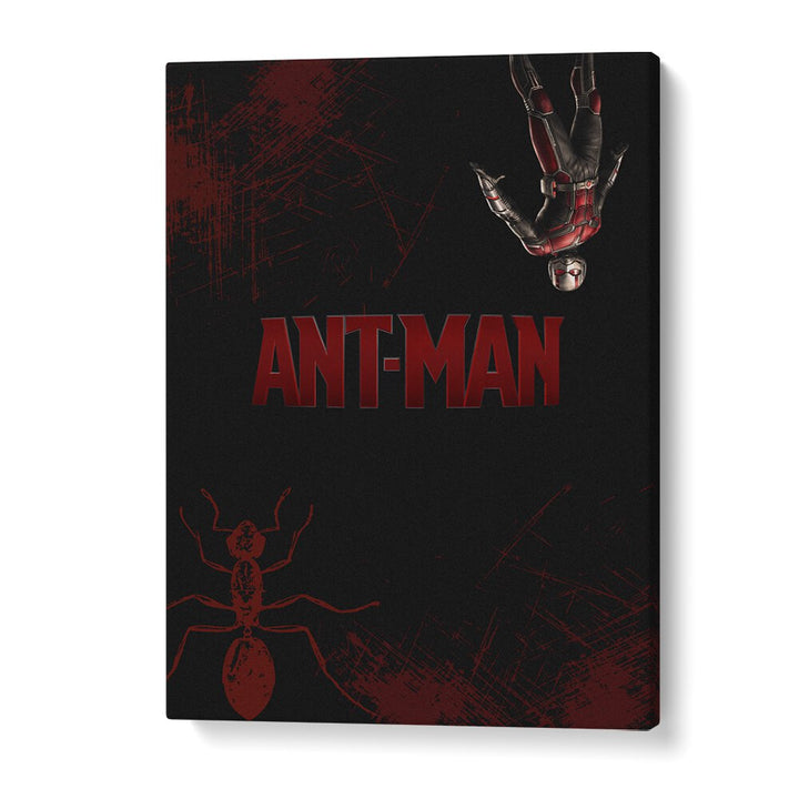 Ant-man by Grishma Korjani Movie Posters in Gallery Wrap