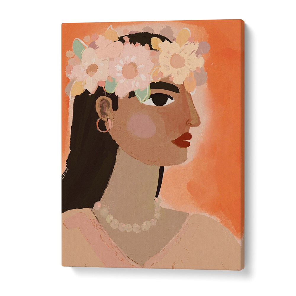 Aphrodite by Treechild Women Illustrations Paintings in Gallery Wrap