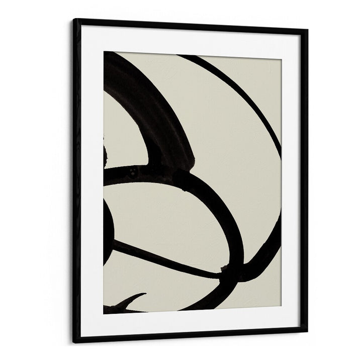 Atienne II By Dan Hobday Abstract Art Abstract Paintings in Black Frame With Mount