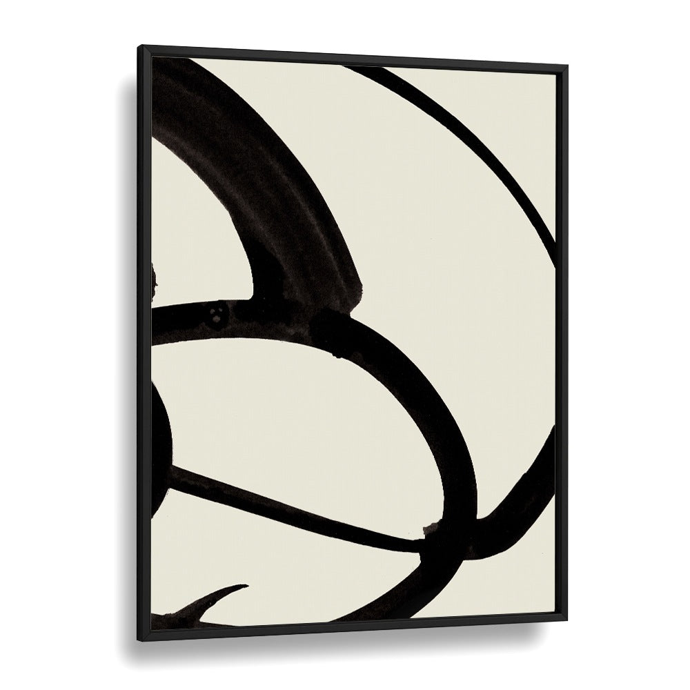 Atienne II By Dan Hobday Abstract Art Abstract Paintings in Black Plain Frame