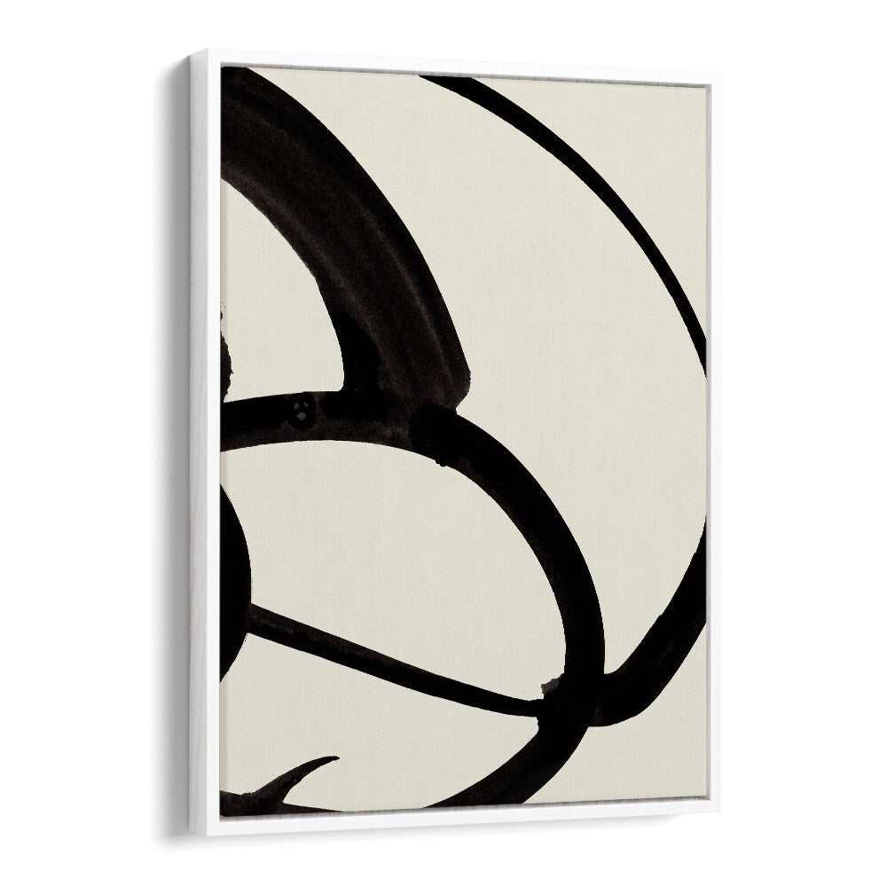 Atienne II By Dan Hobday Abstract Art Abstract Paintings in White Floater Frame