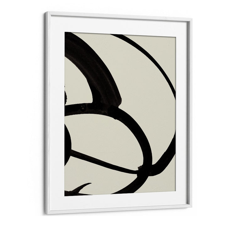 Atienne II By Dan Hobday Abstract Art Abstract Paintings in White Frame With Mount