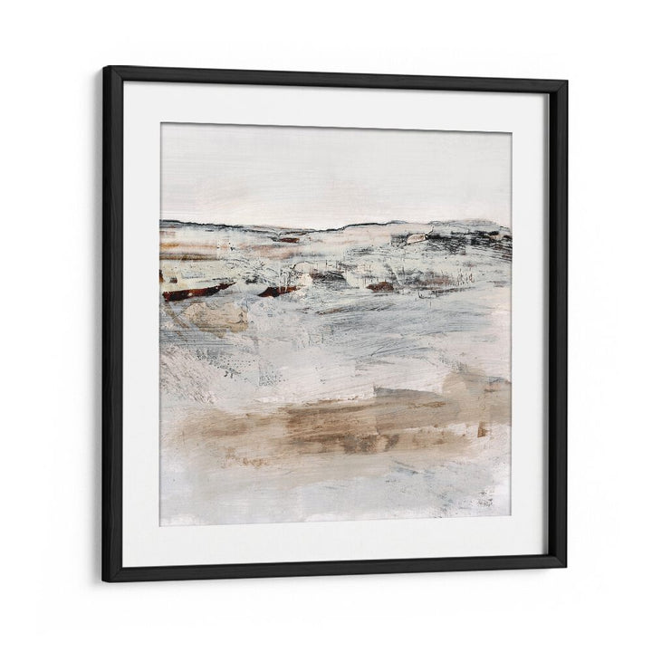 August III By Dan Hobday Abstract Art Abstract Paintings in Black Frame With Mount