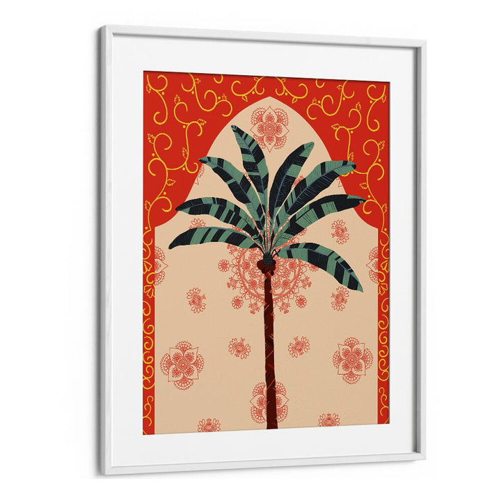 Auspicious By Uma Gokhale Art Prints in White Frame With Mount