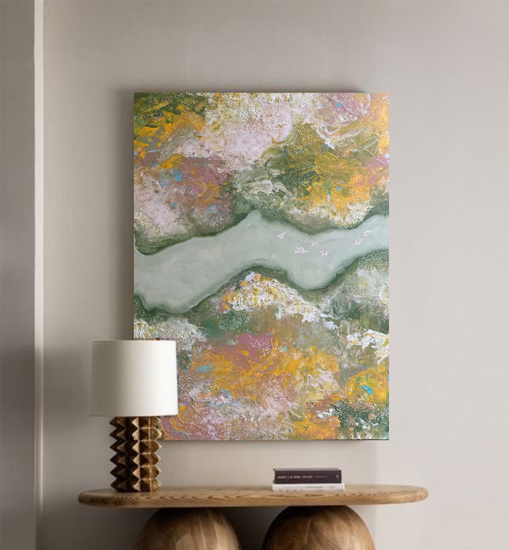 MOVEMENT BETWEEN STILLNESS  , HANDMADE ARTWORKS