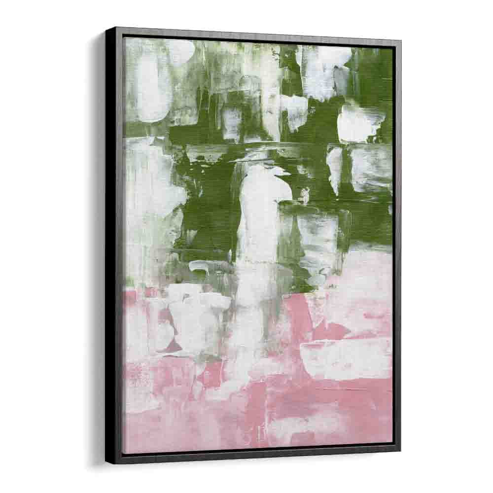 OLIVE PINK BY EJAAZ HANIFF, ABSTRACT ART PAINTINGS