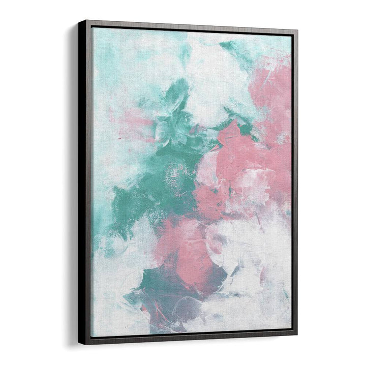 TEAL KISS BY EJAAZ HANIFF, ABSTRACT ART PRINTS