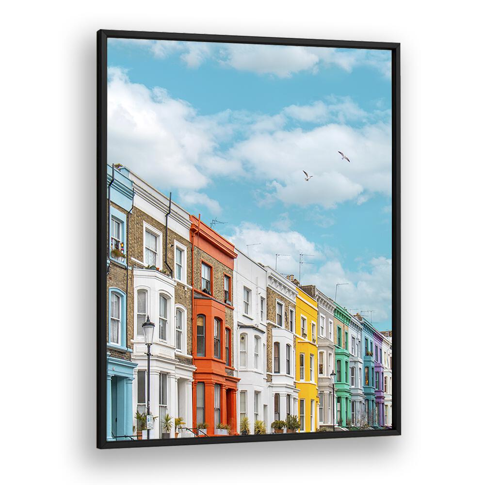 RAINBOW ROW , STREET PHOTOGRAPHY ART PRINTS