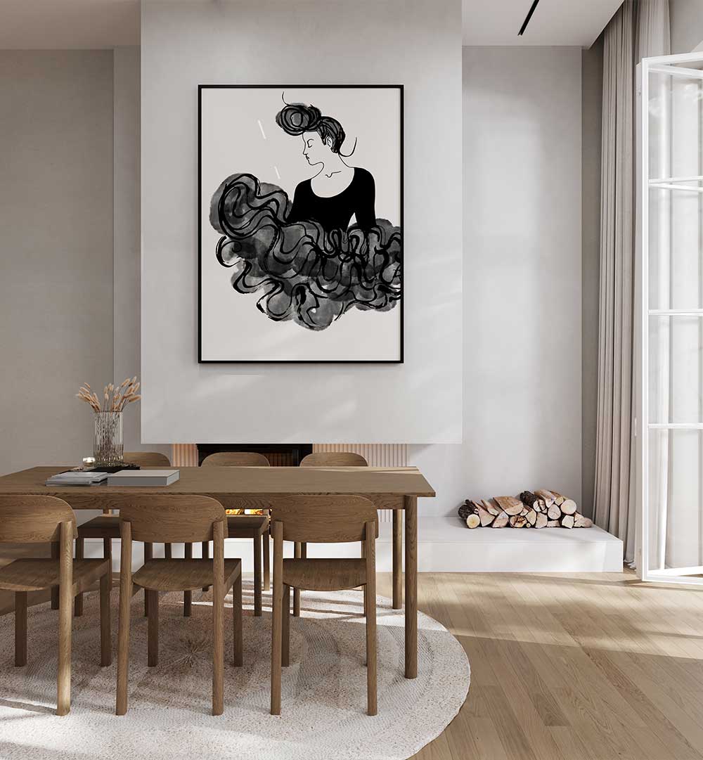 Elegant Ballerina Fashion Posters showcasing grace and style, perfect for transforming any living space.