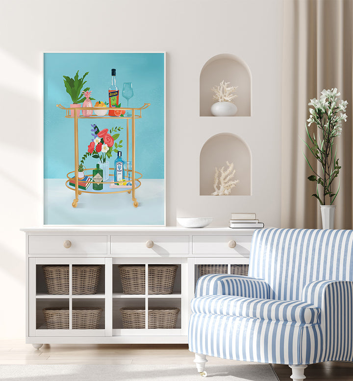 BAR CART II , BAR & CAFE ART