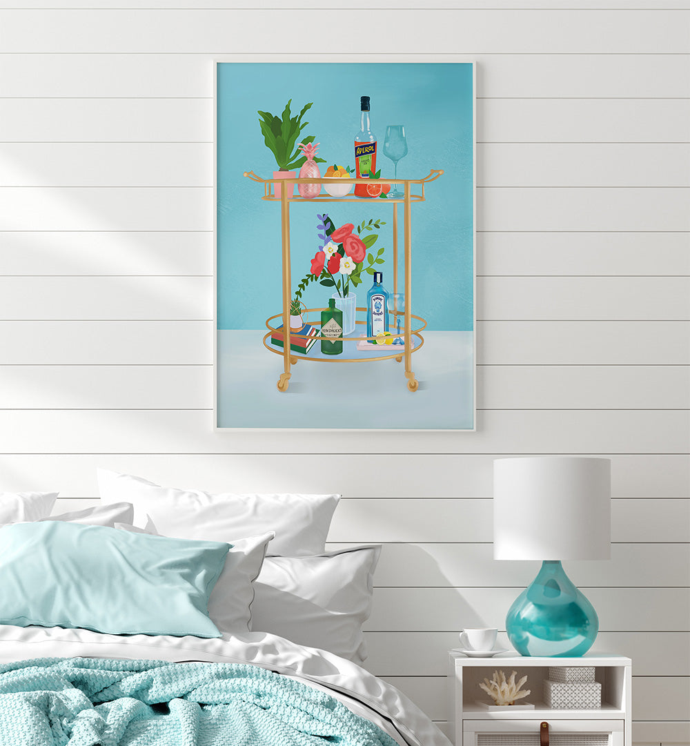 BAR CART II , BAR & CAFE ART