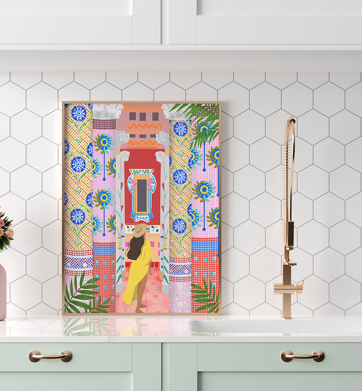 BARCELONA ARCHITECTURE , TRAVEL POSTERS