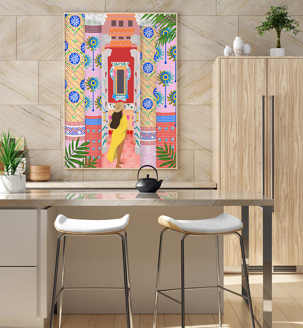 BARCELONA ARCHITECTURE , TRAVEL POSTERS