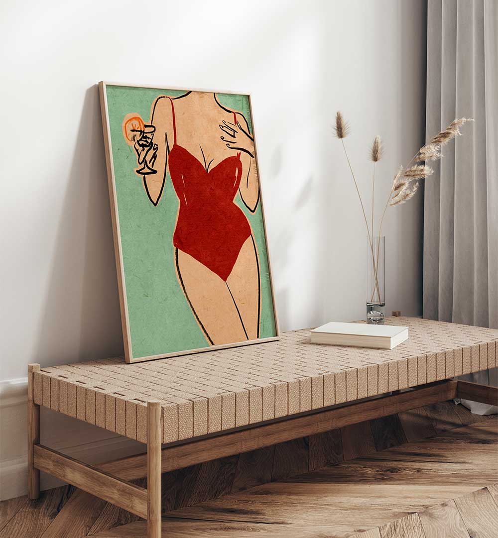 BEACH GIRL , FASHION POSTERS
