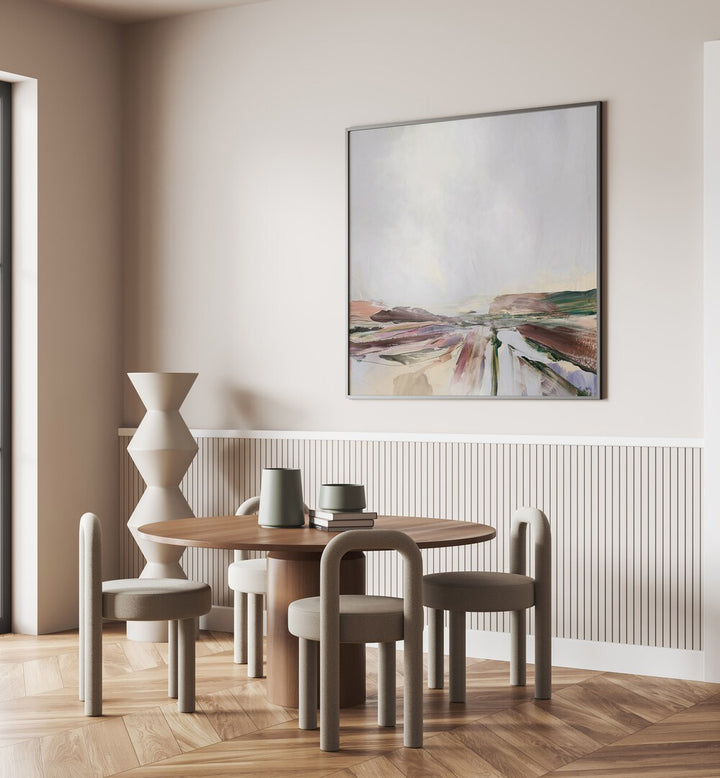 Vibrant living space featuring BEAUTY, ABSTRACT PAINTINGS that enhance creativity and emotion in home decor.