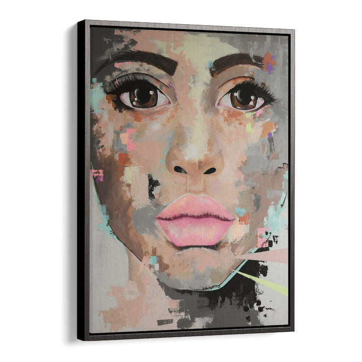 Believe Pop Art Artwork in Black Floater Frame