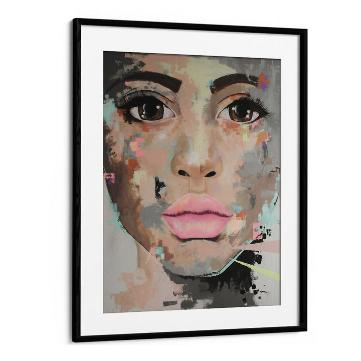 Believe Pop Art Artwork in Black Frame With Mount