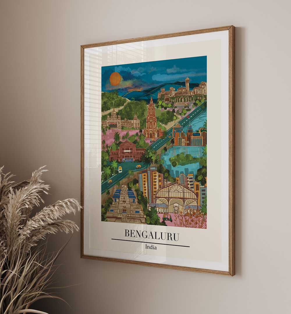 BENGALURU - SAUMYA AGARWAL , TRAVEL POSTERS