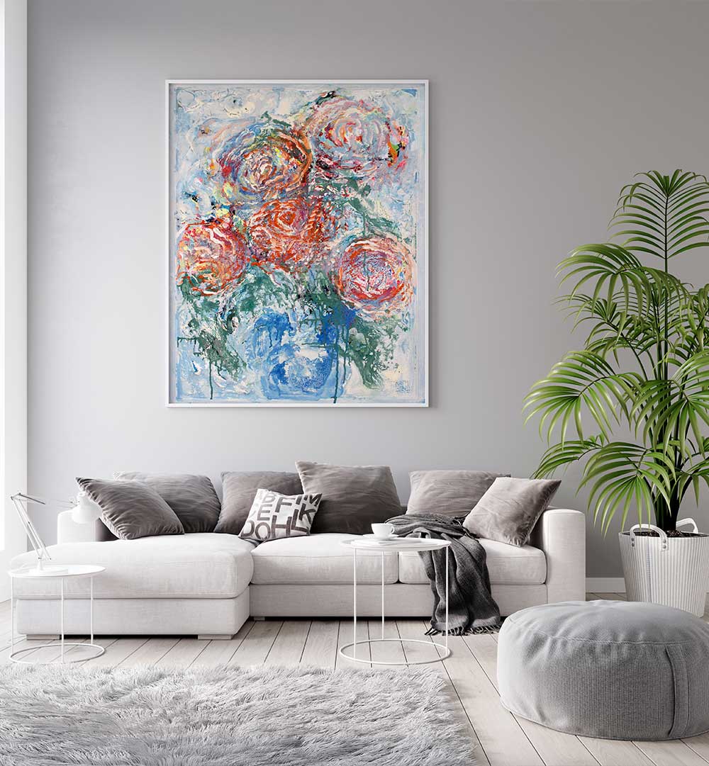 BEST BLOOMS , FLORAL FLOWER PAINTINGS