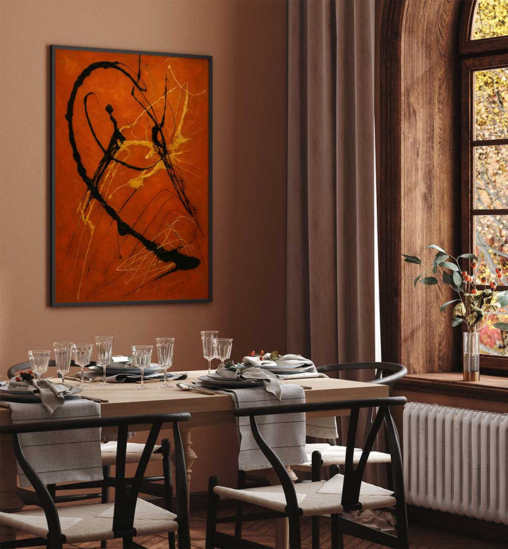 BETWEEN SILENCE AND ERUPTION , EXPRESSIONISM PAINTINGS