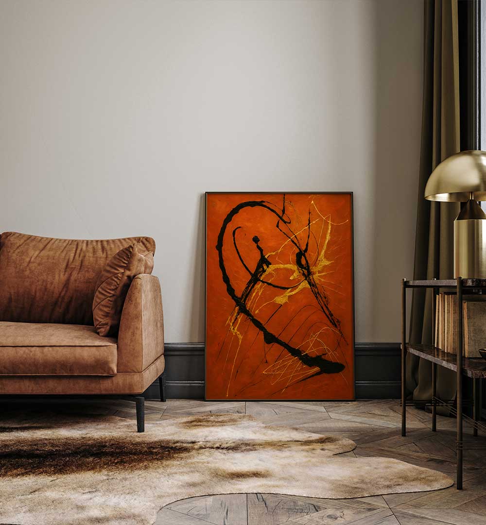 BETWEEN SILENCE AND ERUPTION , EXPRESSIONISM PAINTINGS