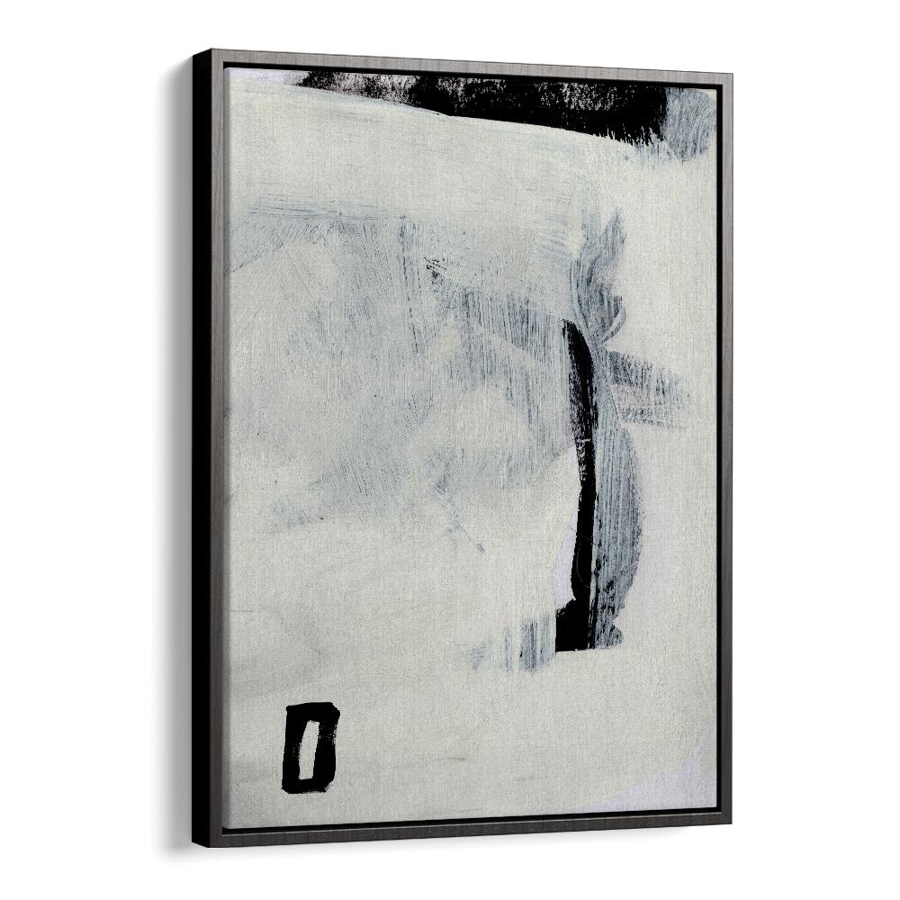 Beyond I By Dan Hob day Abstract Art Artwork in Black Floater Frame