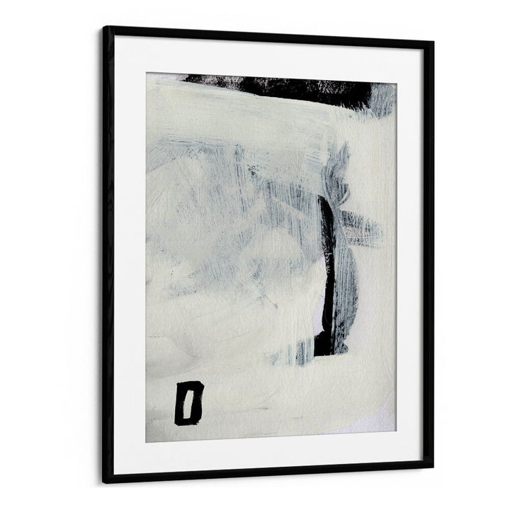 Beyond I By Dan Hob day Abstract Art Artwork in Black Frame With Mount