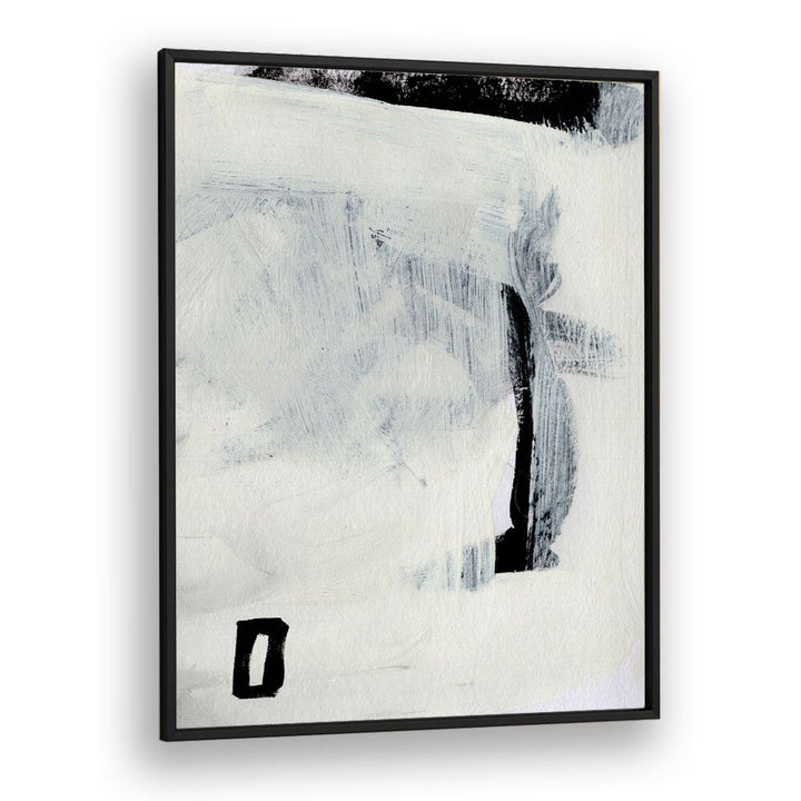 Beyond I By Dan Hob day Abstract Art Artwork in Black Plain Frame