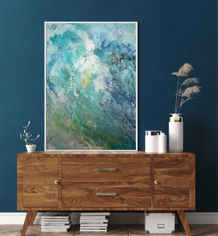 BIG WAVE II , ABSTRACT PAINTINGS