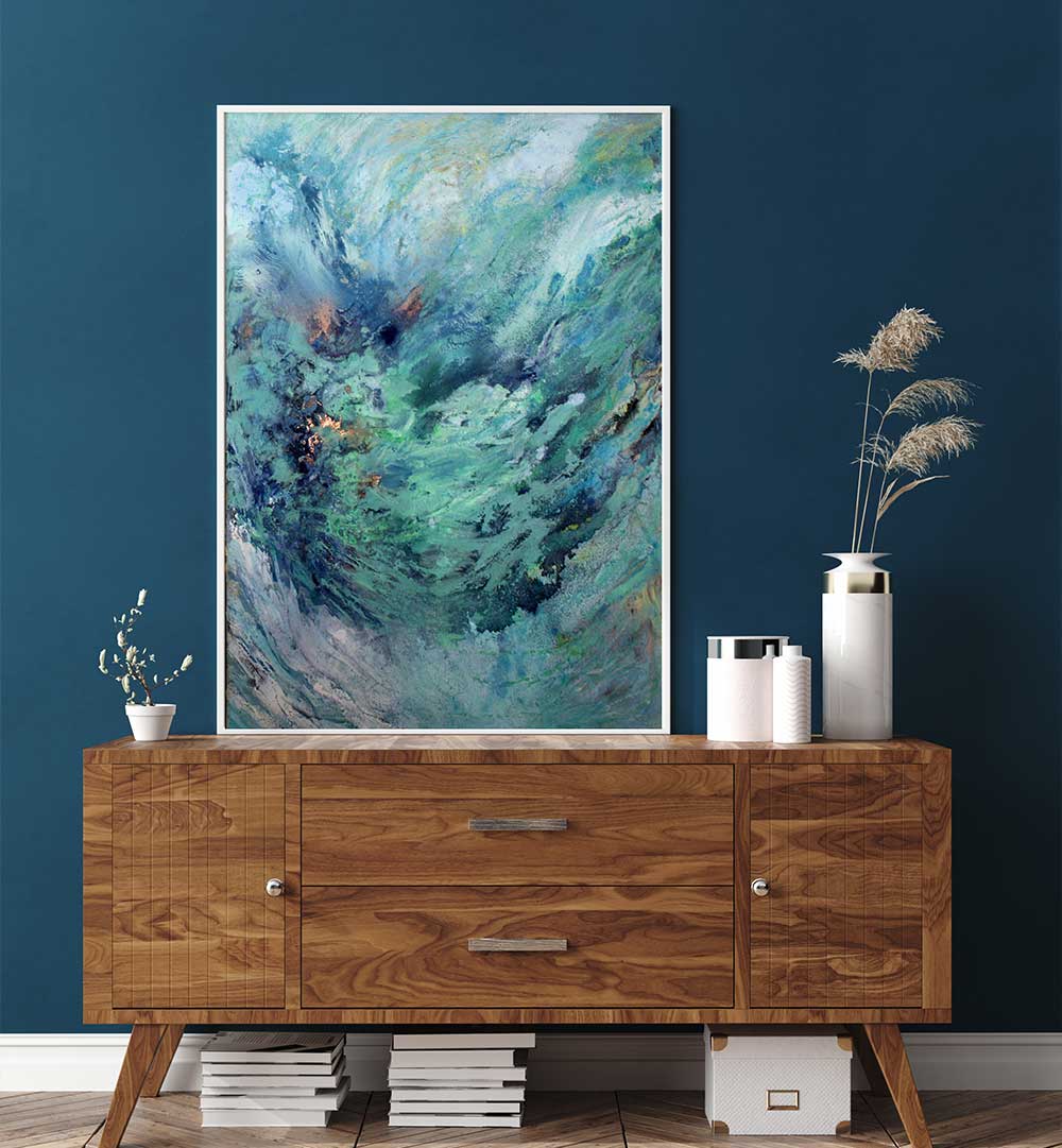 BIG WAVE , ABSTRACT PAINTINGS