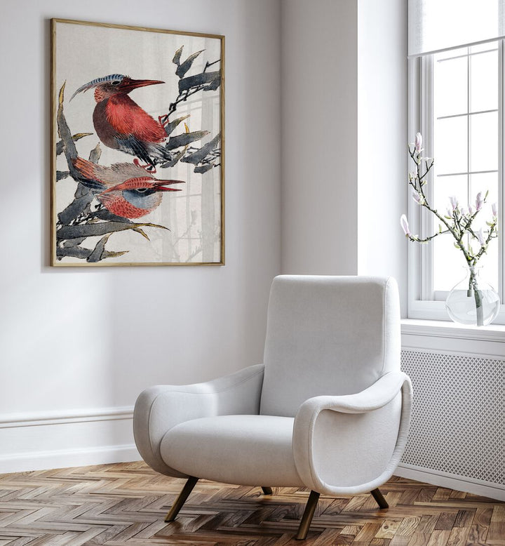 BIRDS FROM ALBUM OF SKETCHES II, VINTAGE PAINTINGS
