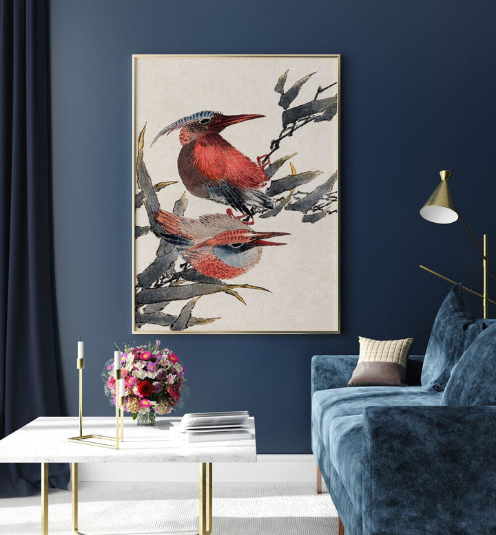 BIRDS FROM ALBUM OF SKETCHES II, VINTAGE PAINTINGS