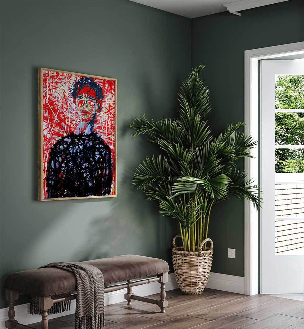 BLACK SWEATER , PORTRAITS & FIGURATIVE ILLUSTRATIONS