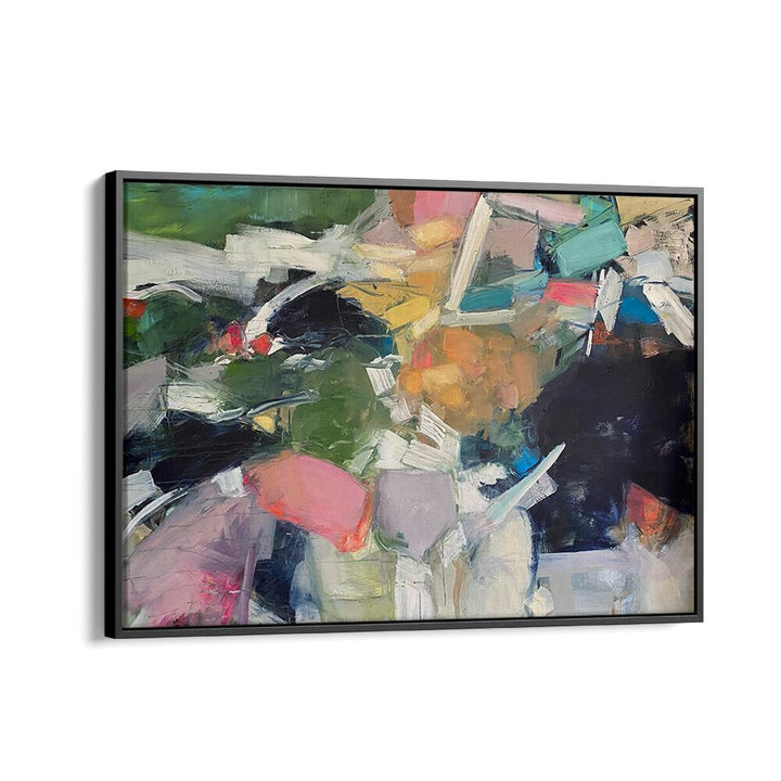 Colorful SCATTER, ABSTRACT PAINTINGS enhance modern decor, blending style and functionality for any space.